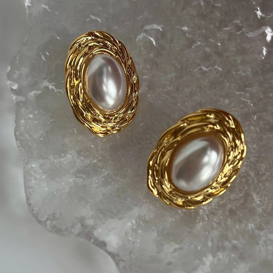 Baroque Pearl Earrings