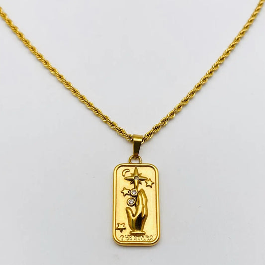 Tarot Star Pendant Necklace